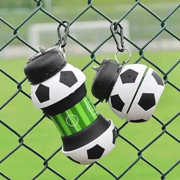 Fold Cups Mug Outdoor Sports Basketball Football Baseball Tennis Golf School Leakproof Portable Kids Water Bottle