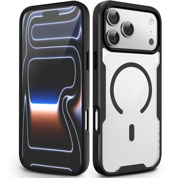 Shockproof Phone Case for iPhone 17 Pro Max MagSafe Magnetic Rugged Protective Cover with Raised Screen & Camera Protection iPhone 17air 16 plus 15 pro 16 14plus 12 17