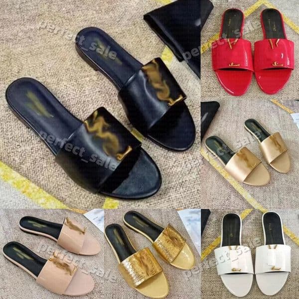 designer slippers flat slides for womens sandals girl blue pink fashion embroidery slipper outdoor shoes 01