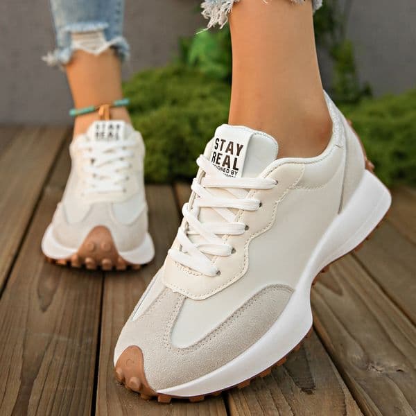 New Women Causal luxury Sneakers leather Breathable Sports Shoes Women Summer Fashion Shoes Woman Platform Walking Designer Sneakers Outdoor running shoes