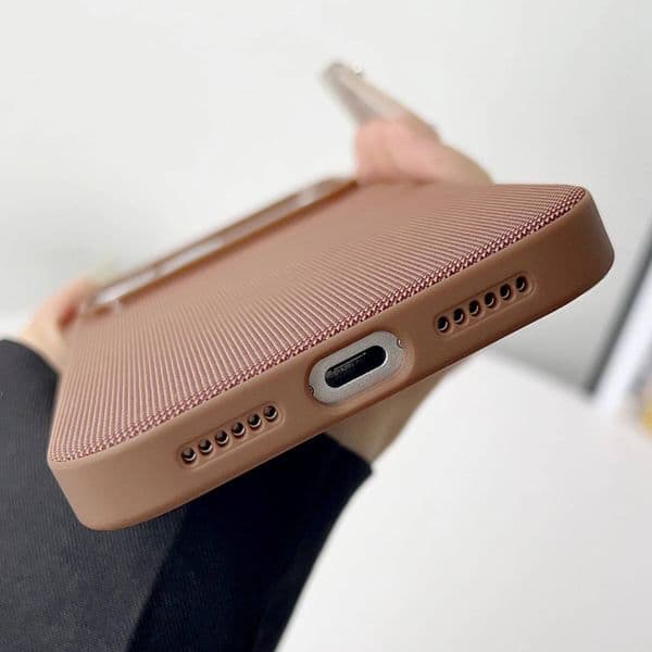 High Quality Original Technology Woven Case IPhone 16 15 14 13 Pro Max 17 Air Official For Magsafe Magnetic Protect Cover ddmythur