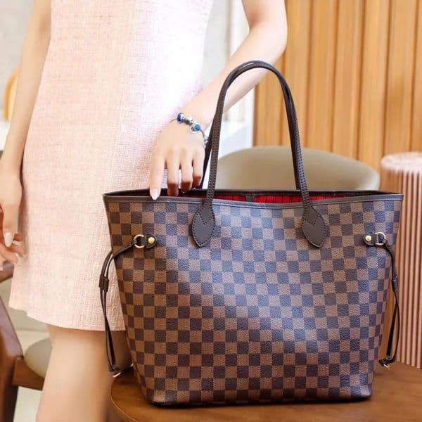 Buyers' Pickstop Designer Handbag Shouder Chain Bag Cutch Fap Totes Bags Waet Check Veour Thread C Purse Doube Letters Soid Hasp Waist Square Stripes Women #L002