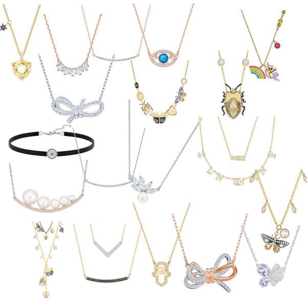 New Jewelry 2026 Beetle Gold Creative Design Accessory Double layered Bow Set with Diamond Rose Gold Necklace Exquisite Gift