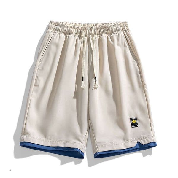 Luxury Brand Designer Clothes Summer New Quick-Dry Casual Men's Running Sports Shorts, Loose-Fitting Knee-Length Pants, Straight-Leg Beach Pants