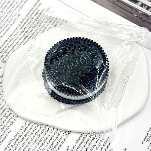 Oreo Cookie Squeeze Fun Wholesale Stress Relief Toy Trending Internet Fad Muddy Texture High-Appeal Stress Relief Tool-3