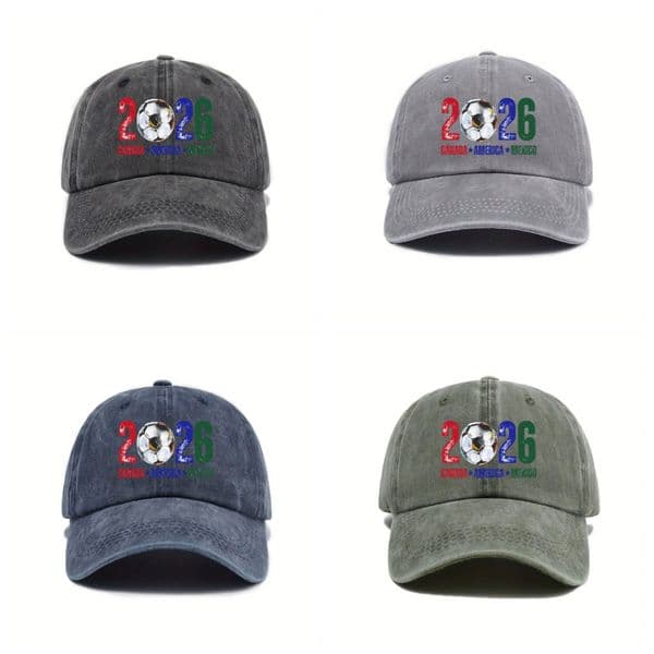 2026 World Cup Designer Mens Caps Fashion Solid Letter Baseball Cap Cotton Womens Hats Summer Classic Casquette Luxury Adjustable Hats