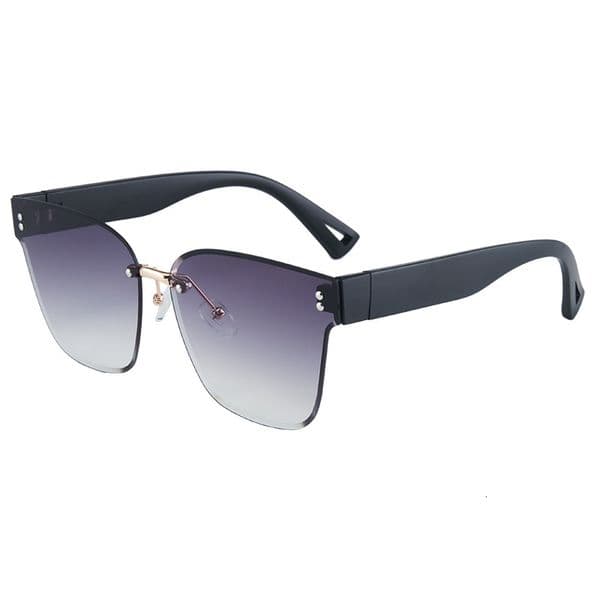 8039 Fashionable Women's Rimless Cut-Edge 2023 New Model Ins Internet Celebrity Style Unique Sunglasses