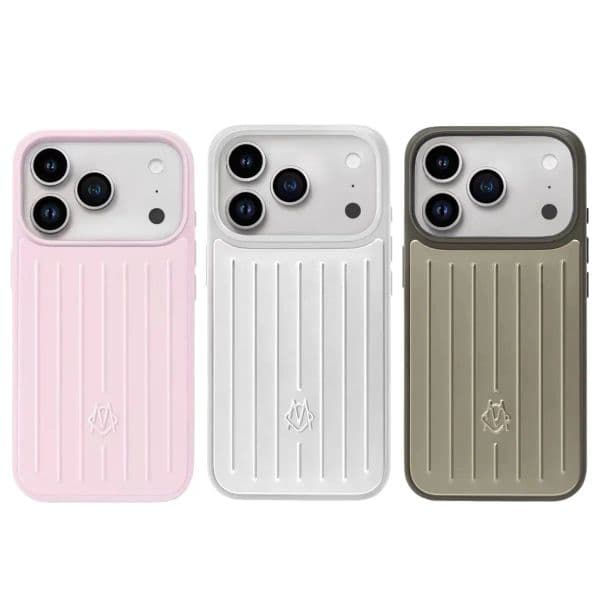 3D Corrugated Stripe Stylish Business Luggage Phone Case for Apple iPhone 17 Pro Max 16 promax 15 14 13 Case Cover Hard Shockproof Bumper Luxury Funda