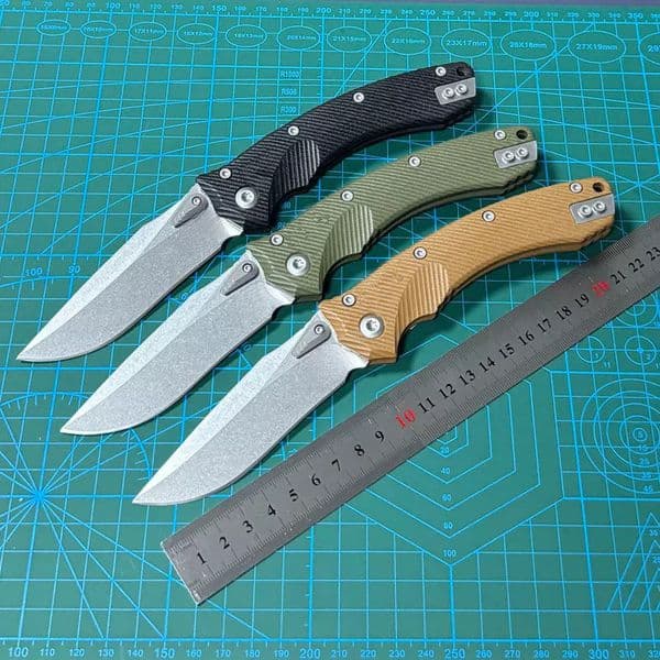 G10 Handle M390MK Blade Outdoor Camping Hunting Kitchen Survival EDC Tool Folding Knife