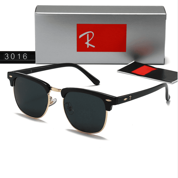 Designer sunglasses - mens sunglasses sunglases designer women 3016 UV400 protective glasses - various colors - suitable for driving, seaside relaxation - with box - RRLL