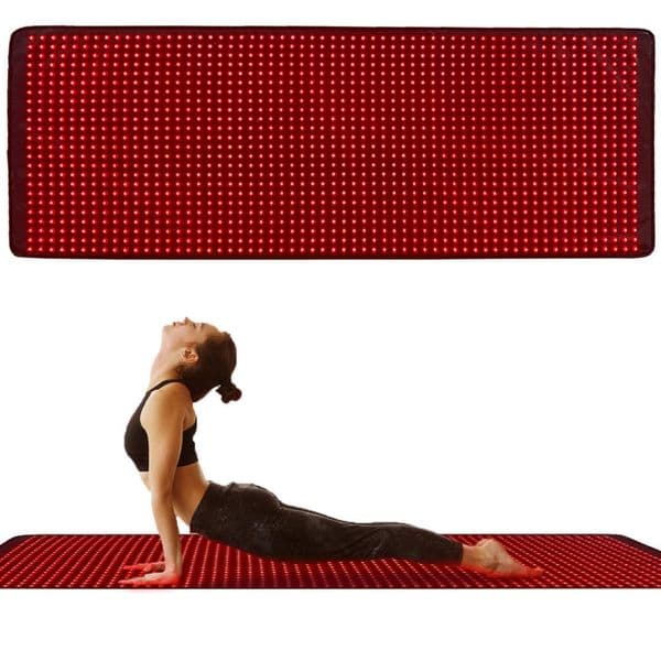 60*180cm Yoga Mat 660nm 850nm Pain Relief Heating Pads Spa Salon Wellness Beauty Use Led Light Therapy Infrared Sauna Blanket