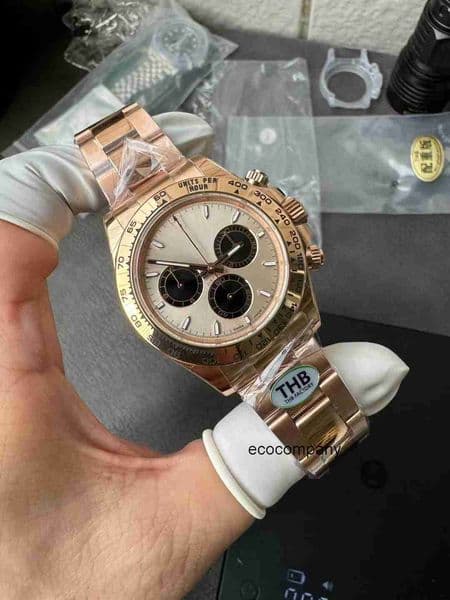 Top quality dayton watch day tona super clone watch 4131 mechanical movement mens watch cosmograph sapphire crystal glass 904L steel 40mm with box 2C1A