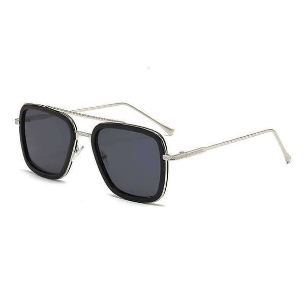fashion design man sunglasses 006 square frames vintage popula style uv 400 protective outdoor eyewear with caseok