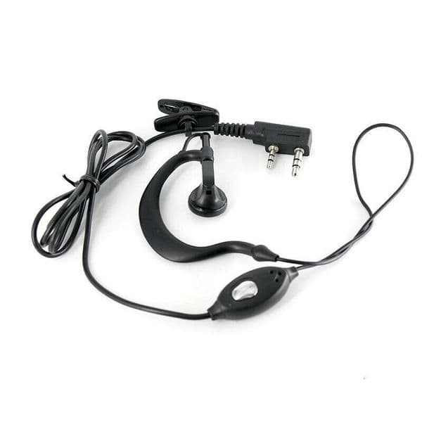 Cable Buy Get One Free Universal Left and Right Wearable Intercom Headset Single Hole Ear Hook K Head