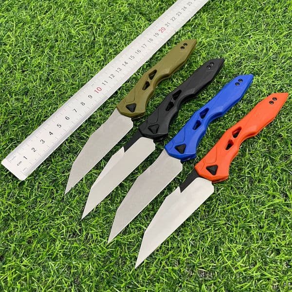 7650 Outdoor FE 034 Folding Pocket Knife CPM154 Blade Nylon fiber Handle Camping Survival Gear and EDC Men's Hunting Knives