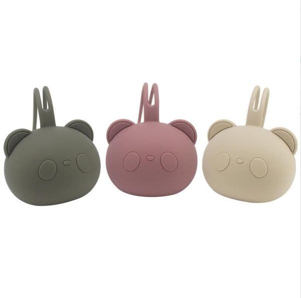 Baby Essentials Soft Silicone Pacifier Holder Soother Container Box For Nipples Kids Teat Attachment ZZ TAX DUTY FREE