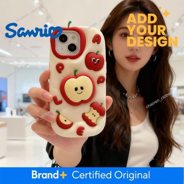 Cross-Border Wholesale Of Cute Apple Iphone 16/15 Stands, 12/13/14 Pro Max 3D 11Pm Phone Cases Luxury Goods