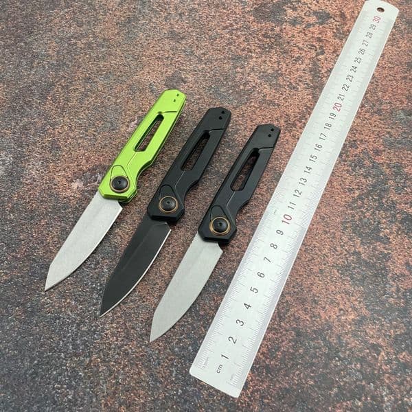 New KS 7550 High-Quality T6 Aluminum Handle Outdoor Camping EDC Tactical Hunting Knife Adventure Survival Tool Men's Gift
