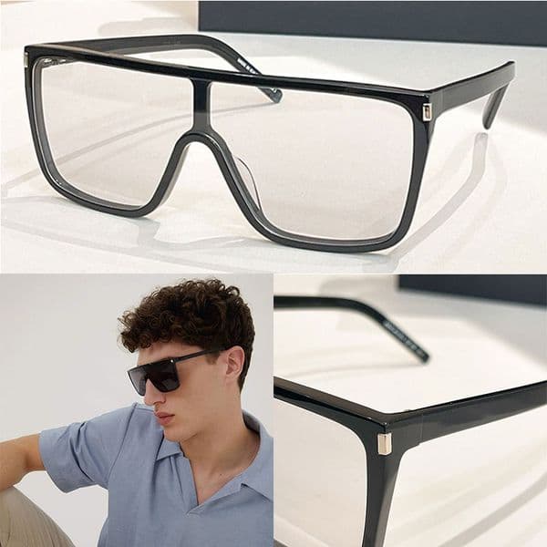 26SS Luxury Mens Womens Designer Face Masks Sunglasses Metal Frame Nylon Single layer Lenses UV Protection Glasses SL364 Essential For Outdoor Travel Skiing