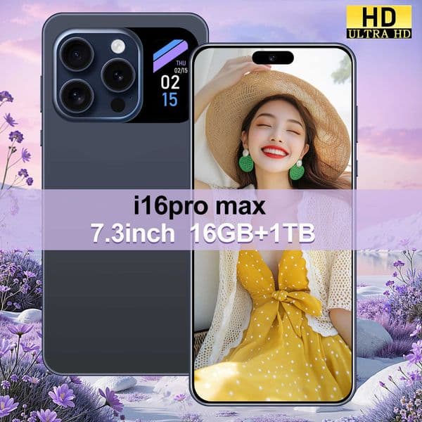 New i16pro max Mobile Version 161T Android Smart Phone R251206