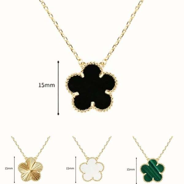 Designer 5 Flower Clover 18k Gold Charm Classic Jewelry Red Agate Onyx Lucky Bracelet for Women Luxury Gift