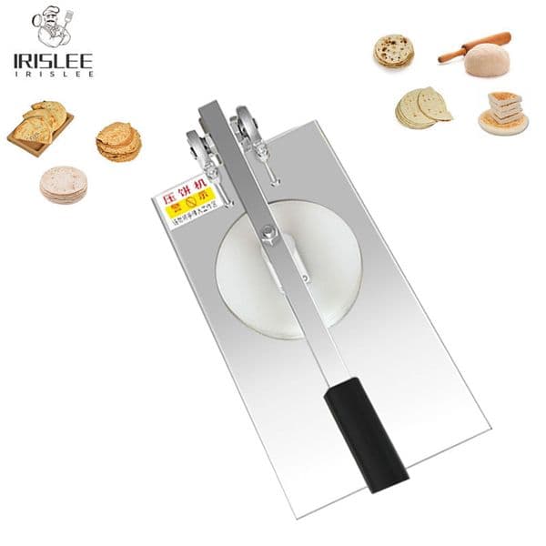 Stainless Steel Dough Flour Press Dough Forming Machine Manual Pizza Dough Press Machine