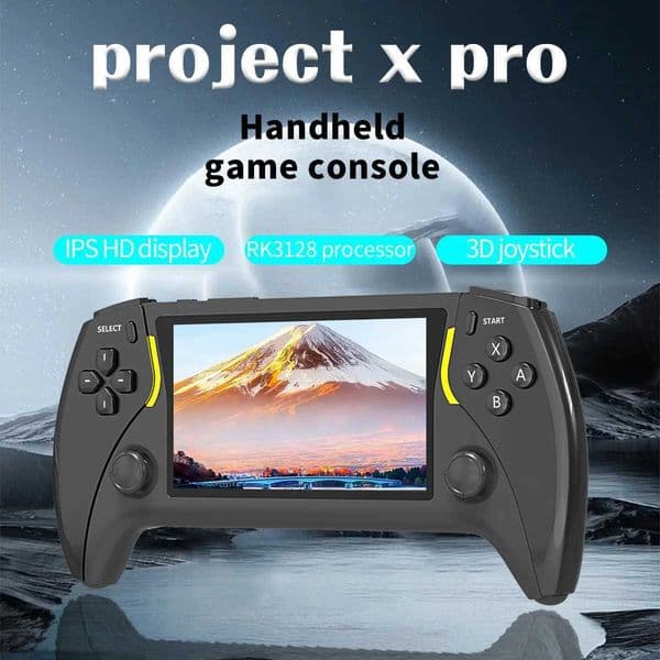 The New Project X PRO 43-inch HD I screen handheld game console supports P 1 arcade HD output dual joysticks T260424