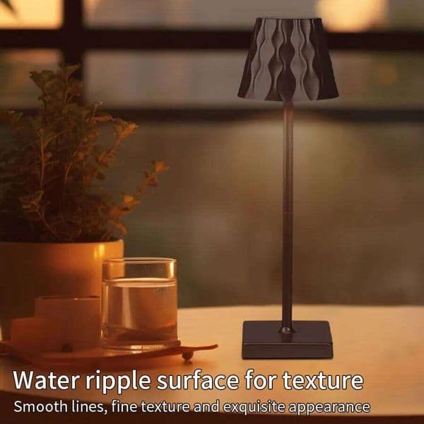 3-color LED Touch Dimming Night Light Rechargeable Desk Lamp Suitable for Bedroom Bar Hotel Decoration