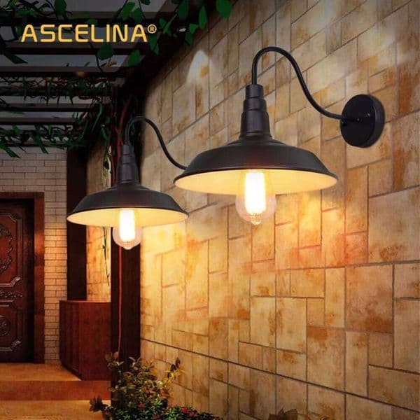 Loft Industrial Wall Lamp Vintage wall Light LED Retro lamp American Country Simplicity Restaurant living room decoration light