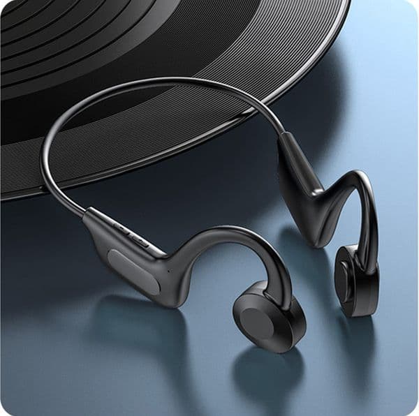 Bone Conduction Headphones Supoort Memory Card Bluetooth 5.2 Wireless Sport Earphones Open Ear Neckband Headphones