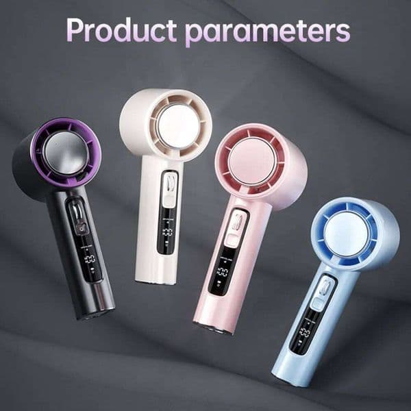 2026 100 Speed High-speed Handheld with Flashlight USB Mini Portable Charging Desktop Small Electric Fan