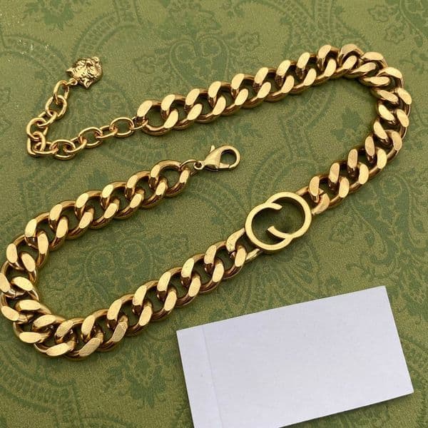 Designer Necklace Jewelry For Men Women Necklace Golden High Quality Girl's necklace Luxury Christmas Gift