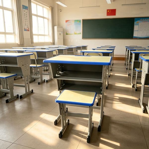 School children's student chairs, training class single desks, modern adjustable desks and chair sets, custom-made to order