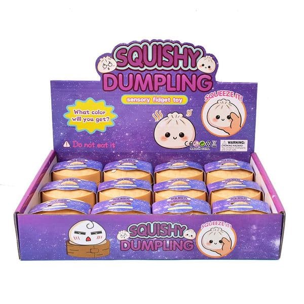 Simulation Flash Dumpling Pressure Ball Sparkling Stress Relieving Soft Decompression Office Home Decor Mini Gift For Adults