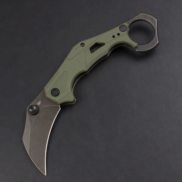 Ks2064 Camping Folding Knife 8CR13 Blade G10 Handle Pocket Survival Tactical Hunting Utility Knives EDC Tools