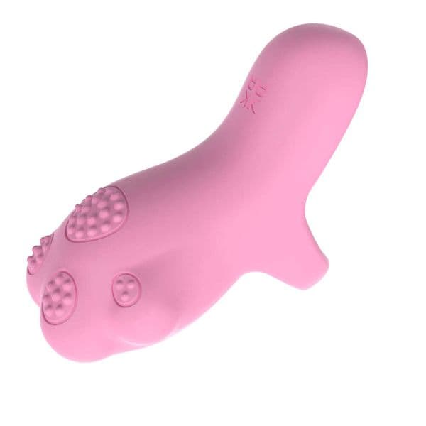 Vibrating Finger Sleeve With Touch Sensing Design, Soft Silicone Couple Relax Toy, Magnetic Charging Portable Personal Massager for Men and Women