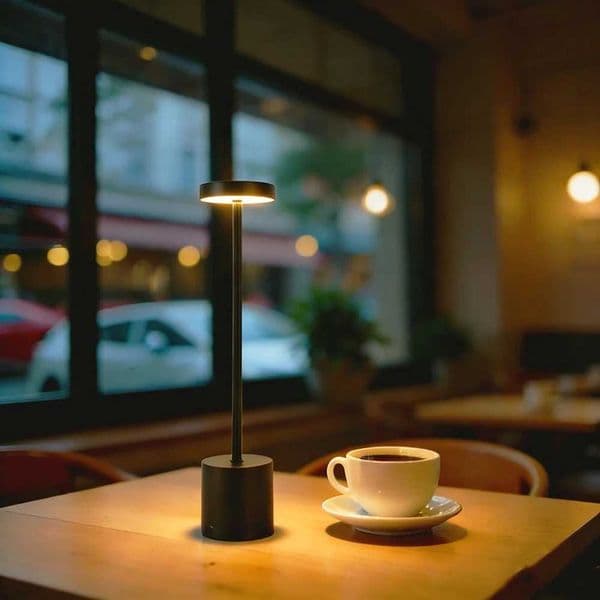 LED Rechargeable Table Lamp Simple Touch Sensor Night Light 3 Colors Bedside Creative Ambient Light Bar Outdoor Decor Desk Lamp H260428