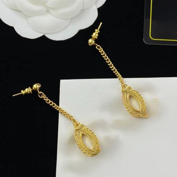 quality earring Designer drop earrings Luxurywomen material Earrings Women Party Jewelry without box
