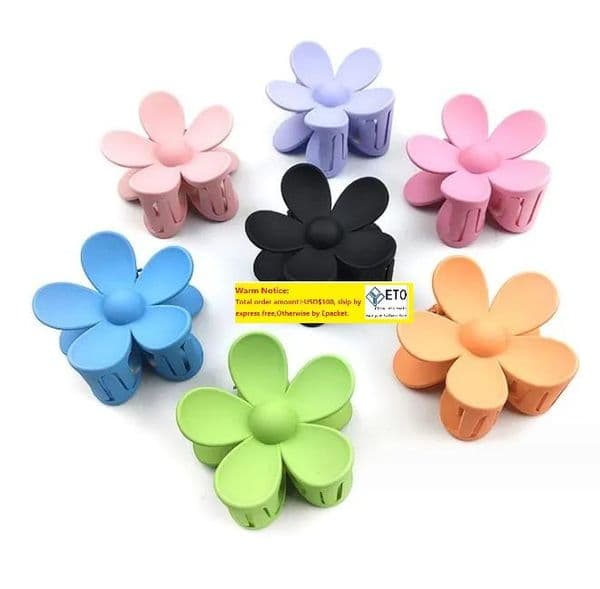 Fashion Flower Claw Clip For Women Girls Sweet Hair Claw Hair Clamps Crab Headband Winter Hair Accessories Tax Duty Free HJ