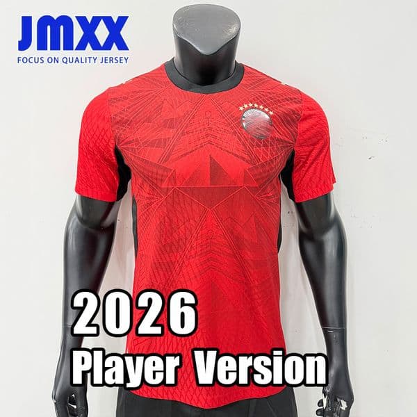 XXXL 4XL JMXX 26 27 Egypt Soccer Jersey Home Away Pre Match Training Mens Uniforms Football Shirt 2025 2026 Player Version