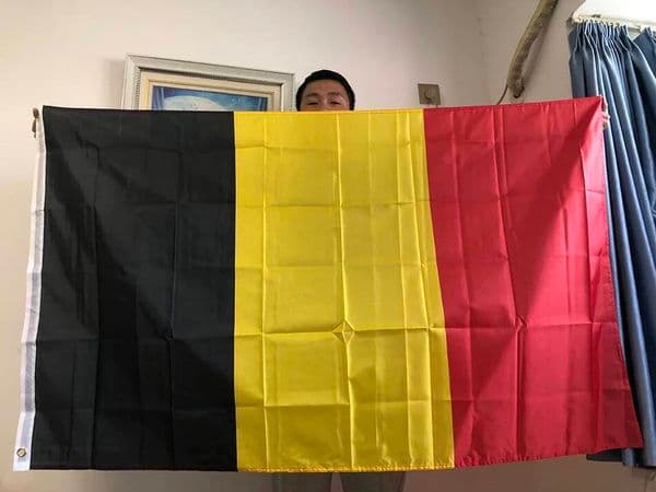 Great BELGIUM Flag 90x150cmcm Belgium National Hanging Polyster Banner Belgium Flag