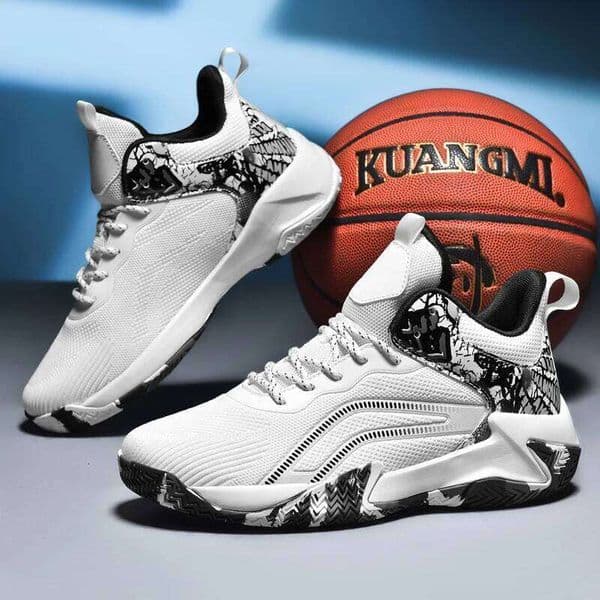 Basketball four seasons breathable lightweight Men casual sports outdoor racing running shoes student speed sneakers