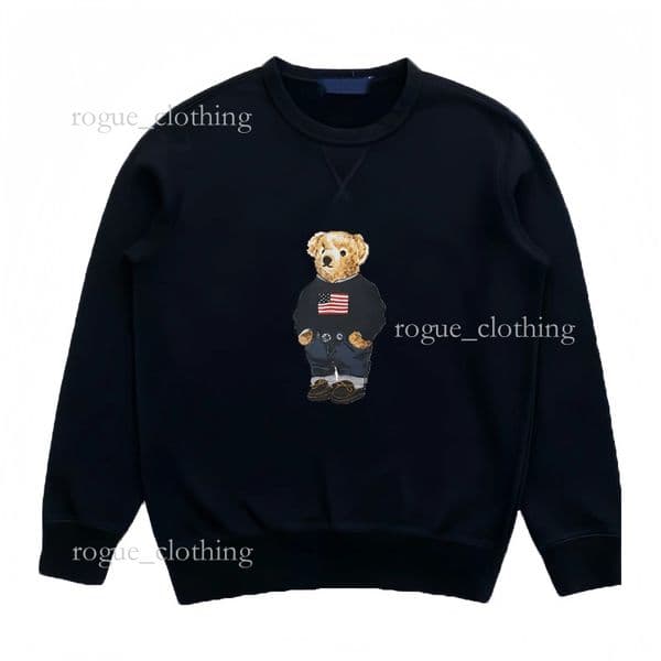 Polos Ralf Loren Hoodie Sweater Woman Man Hoodie Printed Bears Bears Hoodies Sleeve Polos Tracksuit Luxury Fashion Classic Trend Designer Sweater 5cc