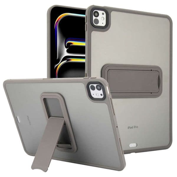 for iPad Pro 11 Air 6/5 Matte Stand 10.2 Transparent Mini 7 Full Protection Shockproof Case 9.7