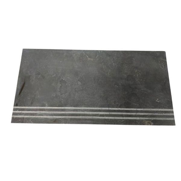 Limestone Grooved Step Various Surface Finishing Technology Anti-slip Wear-resistant Step Stone Special for Municipal Trail Step Engineering