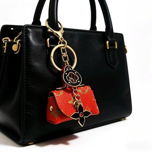 Presbyopia mini coin purse keychain bag pendant miu style storage small bag hanging decoration bag car hanging decoration small gift