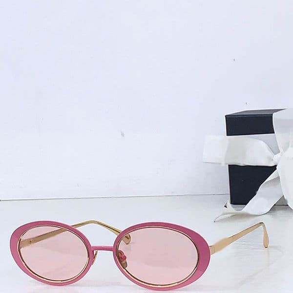 Women High Quality Luxury Popular Oval Sunglasses CH9578B Man Designer Acetate Frame Eyewear Summer Outdoor Beach UV400 Protection Glasses