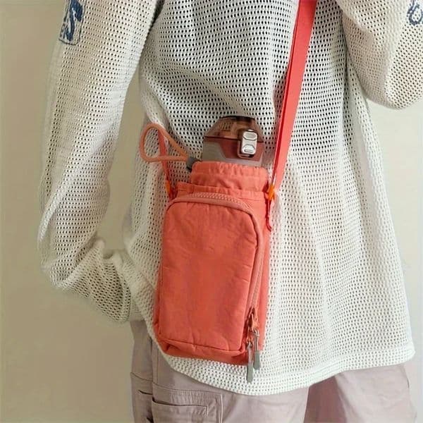 Mobile Phone Bag Crossbody Shoulder Water Bottle Waterproof Yoga Running Sports Outdoor Portable 260208BANJIA