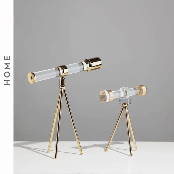 Bestseller Metal Crystal Telescope Home With Advanced Sense Model Living Study Room Desktop Decoration ZD848 ddmytues