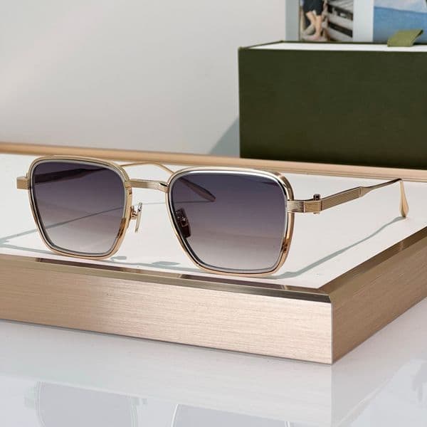 TOP. Sunglasses For Men Women Fashion Giano AKS-529 Summer Designer Stylish High Street Catwalk Style Anti-Ultraviolet UV400 Titanium Full Frame Glasses Random Box